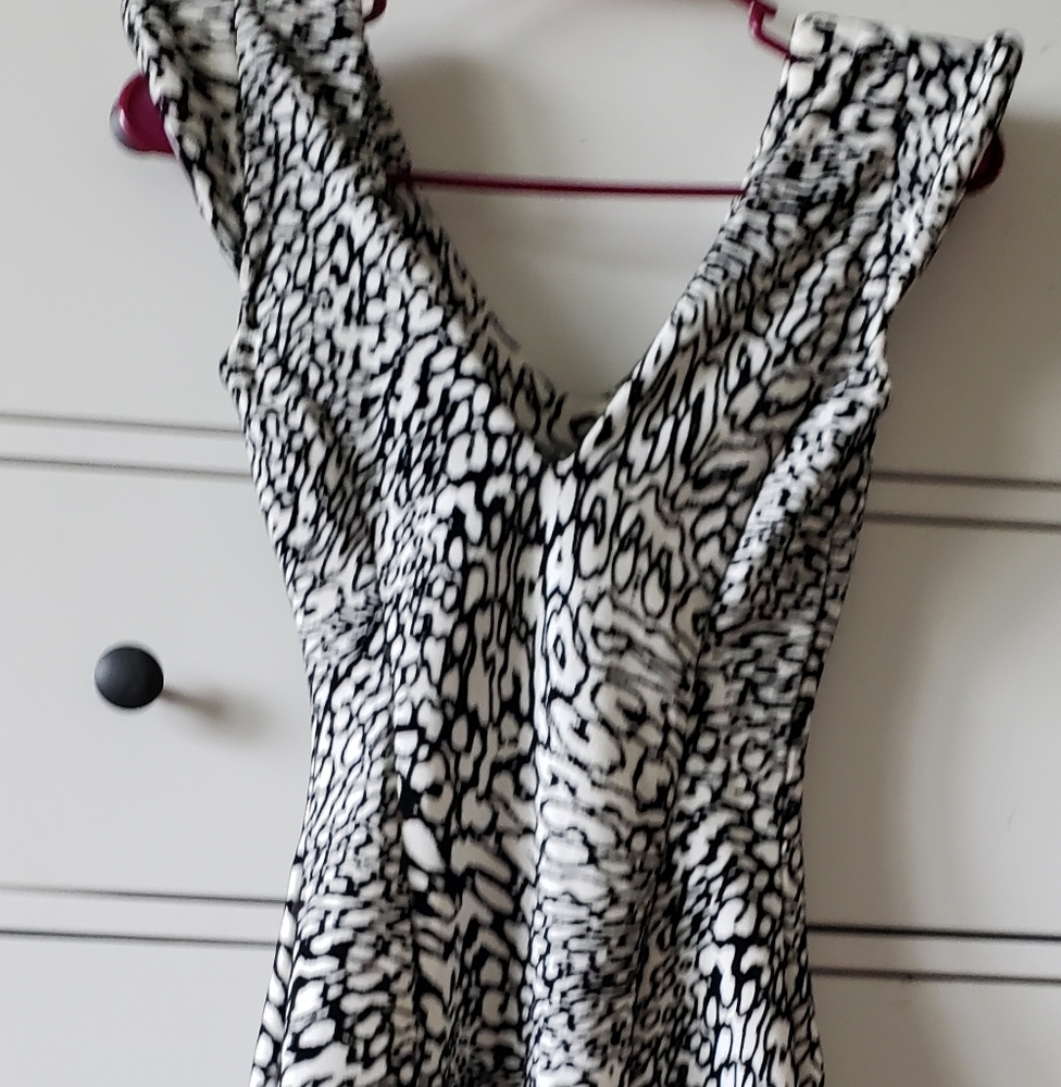 Animal print sexy Dress